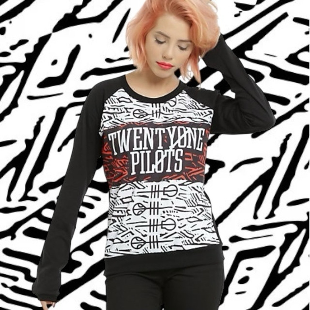 Twenty One Pilots Blurryface Long Sleeve Shirt